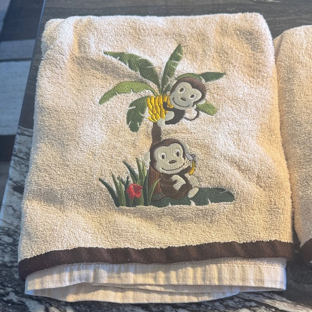 Jungle Monkey Decor Set